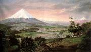 Aragon jose Rafael the coto paxi,ecuador oil on canvas